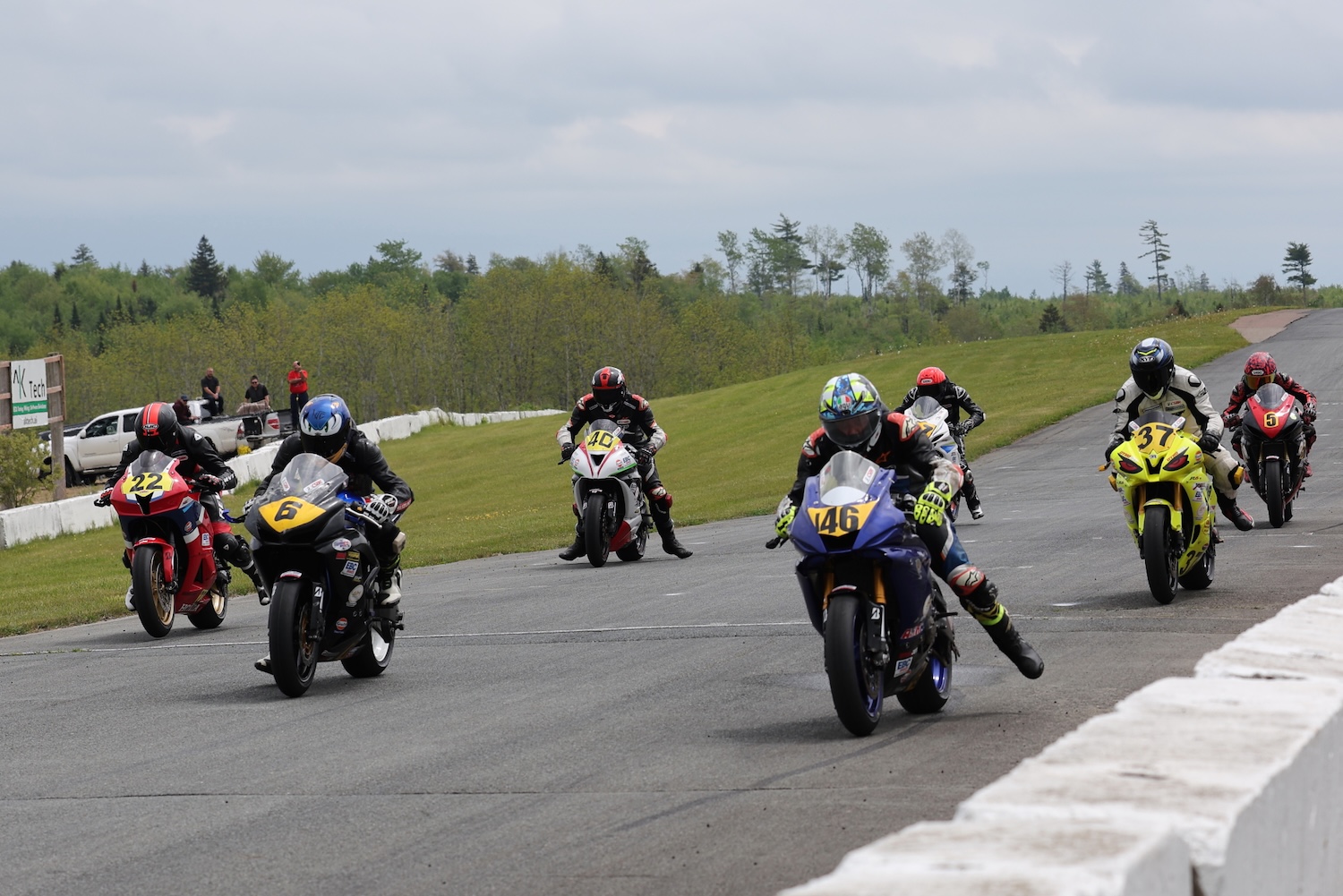 Amateur Supersport race two win for Beaudoin at AMP